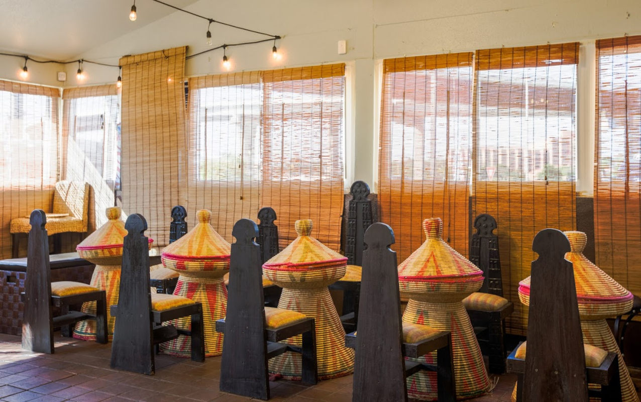 Interior, main dining area